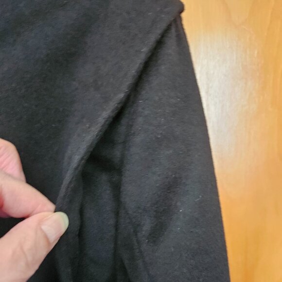 DONATED: Workers for Freedom Black Mens Short Coat (Wool/Cashmere Blend) - Large - Picture 5 of 16